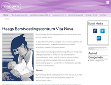Tablet Screenshot of haagsborstvoedingscentrumvitanova.nl